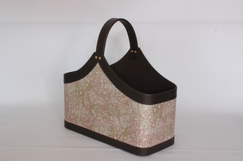 MAGAZINE BASKET WITH HOLDER 3